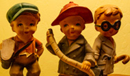 Three Stauffer Figurines